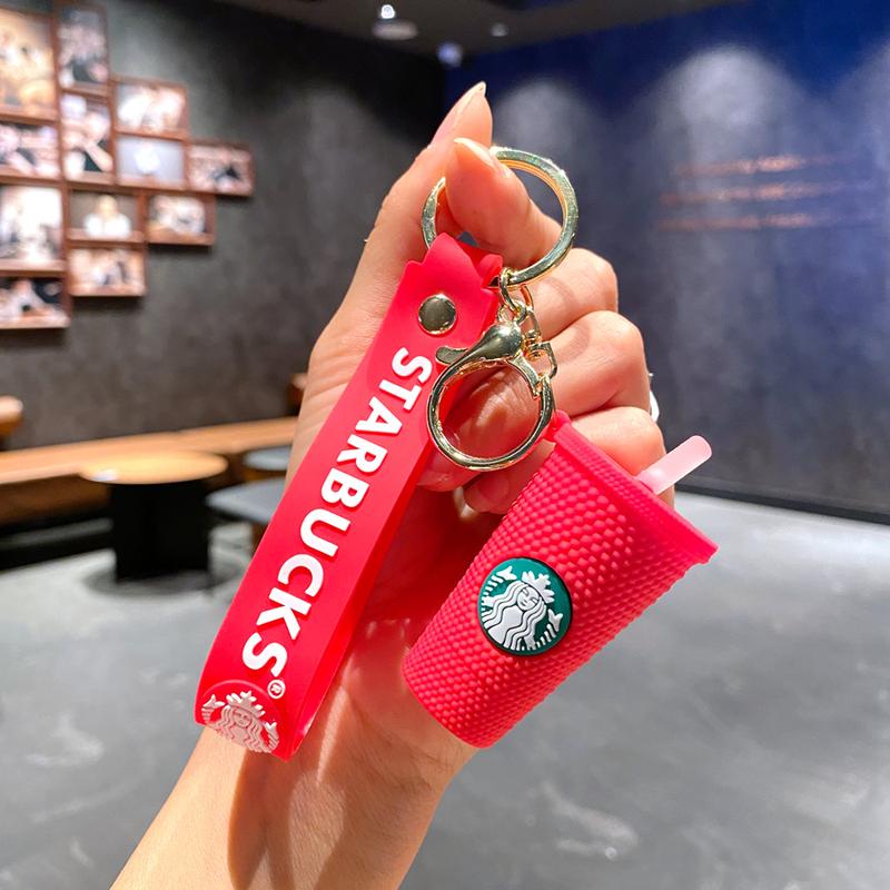 Coffee Cup Keychain - Premium Miniature Coffee Cup Keychain for Coffee Lovers - Perfect for Bags, Keys, and Gifts, Small