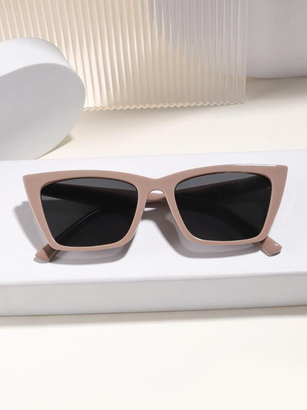 Simple Sunglasses for Everyday Use, Summer Square Frame Fashion Sunglasses, New Fashion Travel Accessories for Women & Men, Lightweight and Durable for Outdoor Sun Protection Glasses for Daily Use