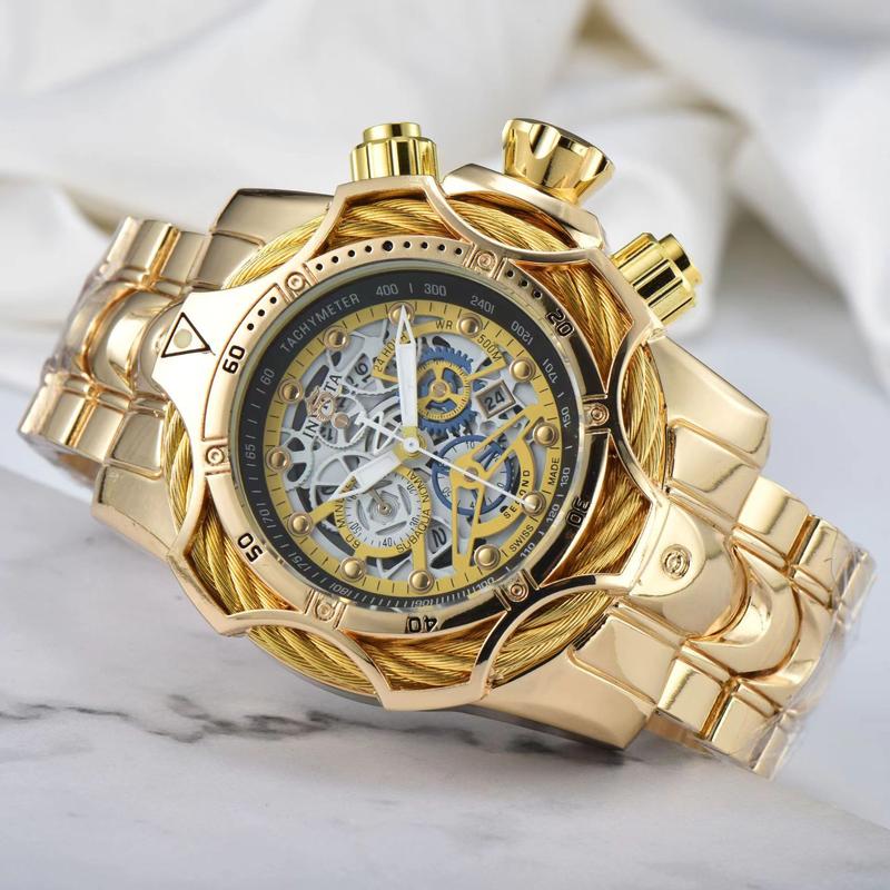 2024 Men's street style watch, fashionround dial analog quartz watch, trendy all-match & exquisite watchfor birthday gift