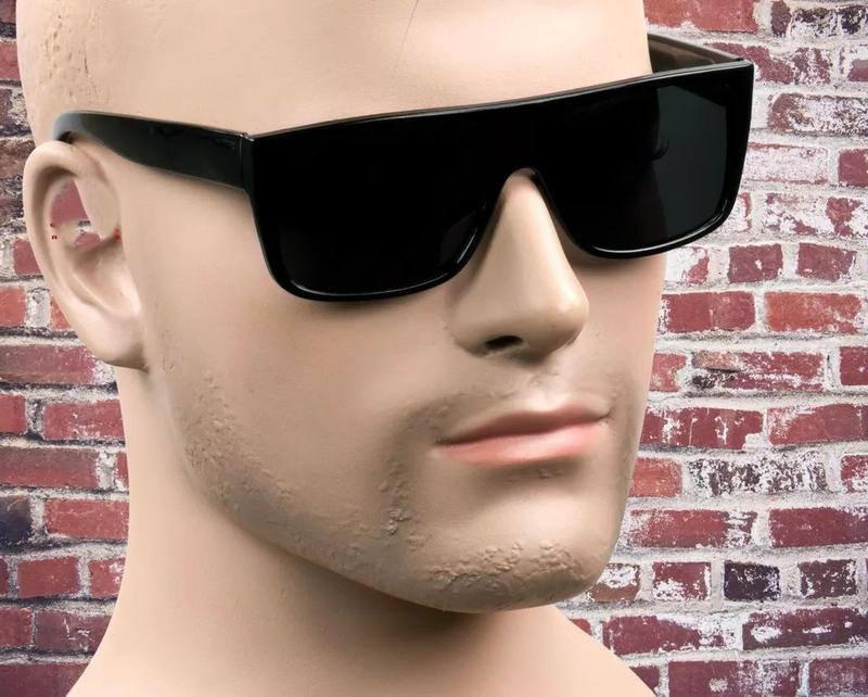 Gangster Square Sunglasses for Men - Flat Top Style