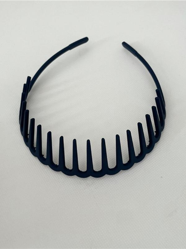 Simple Solid Color Hair Hoop, Casual Versatile Hair Accessories for Women & Girls, Minimalist Headwear Suitable for Thick Hair