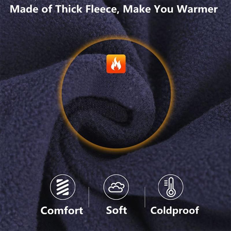 Balaclava Cold Weather Ski Mask, Thick Warm Fleece Full Head Mask Face Cover Winter Windproof Protection Outdoor Sport