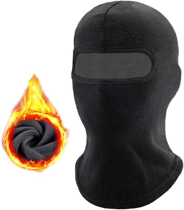 Balaclava Cold Weather Ski Mask, Thick Warm Fleece Full Head Mask Face Cover Winter Windproof Protection Outdoor Sport