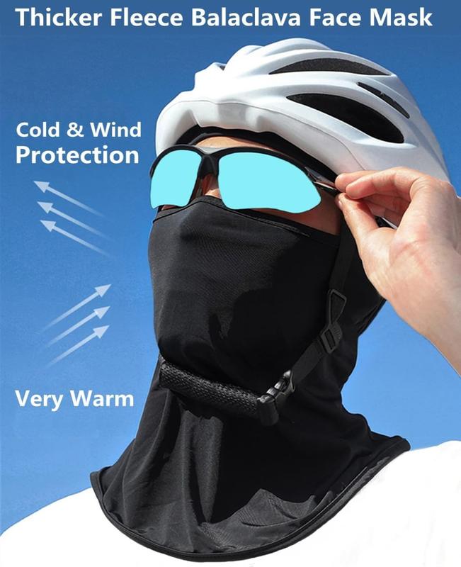 Balaclava Cold Weather Ski Mask, Thick Warm Fleece Full Head Mask Face Cover Winter Windproof Protection Outdoor Sport