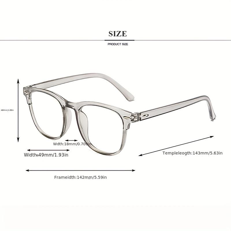 Mod Jelly Square Frame Clear Lens Glasses Fashion Computer Glasses Optical Spectacles For Women Men fashion glasses