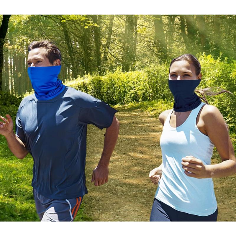 6 Pack Neck Gaiter Balaclava Bandana Gator Mask Scart Cover Breathable Sun Protection Headwear for Men Women