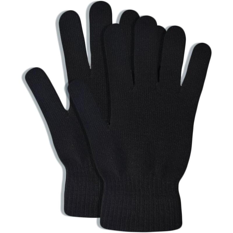 5 Colors Winter Magic Gloves Unisex Adults Fits Most Men Women Teens Warm Gloves