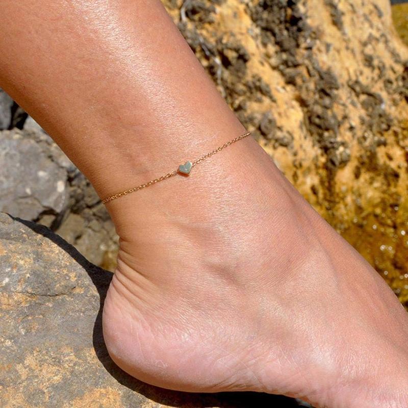 12 count Women's Charm Anklet Set  Multilayer Adjustable Ankle Bracelets Boho Beach Foot Anklet for Women