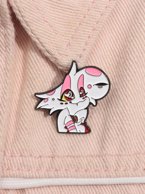 Cute Cartoon Design Brooch, Fashion Alloy Badge for Women & Men, Enamel Pin Suitable for Backpacks, Jeans, Scarves, Hats Decoration