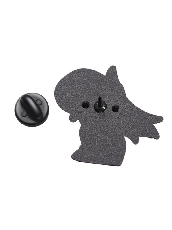 Cute Cartoon Design Brooch, Fashion Alloy Badge for Women & Men, Enamel Pin Suitable for Backpacks, Jeans, Scarves, Hats Decoration