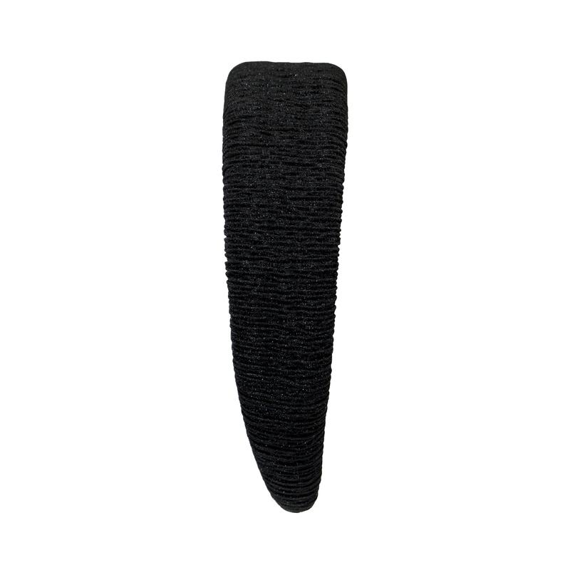 Emi Jay Limited Edition Halo Headband in Black Ruffle