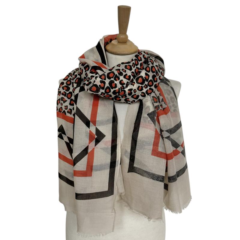 Women's Scarf Collection: Floral Printed, Solid Color, and Tie-Dye Scarves - Lightweight and Soft