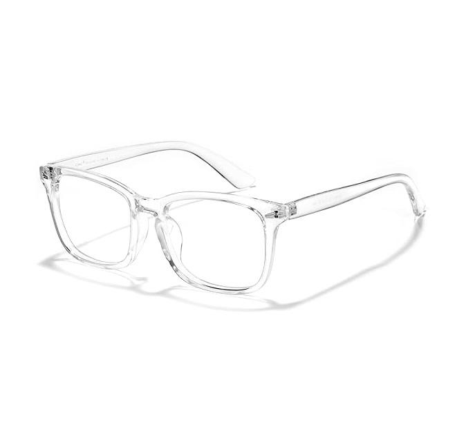 2024 Fashion Computer Gaming Glasses，Computer Gaming TV Phones Glasses，Party Glasses,Square Classic Retro Clear Lens Eyeglasses， Vintage Fake Eyeglasses for Women Men