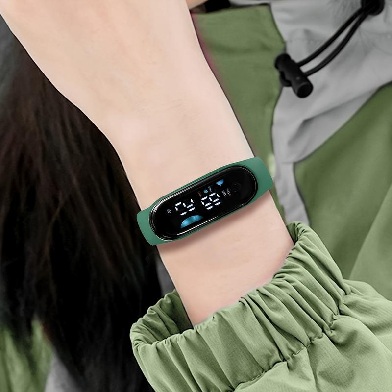 LED Touch Screen Sports Watch Outdoor, Fashion Electronic Bracelet & Watch, Suitable for Women, Men, Teenagers, Students