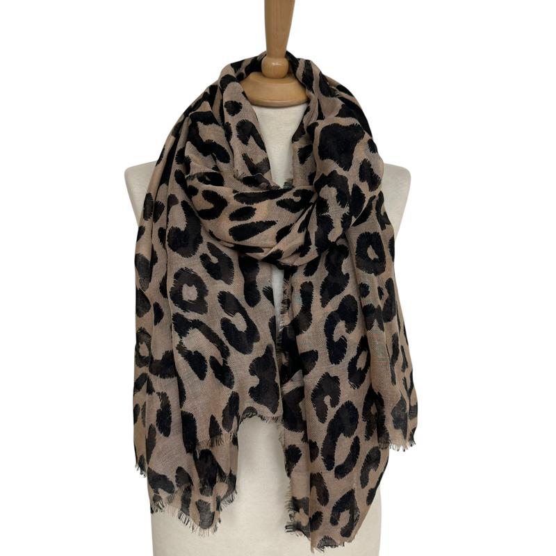 Women's Scarf Collection: Floral Printed, Solid Color, and Tie-Dye Scarves - Lightweight and Soft