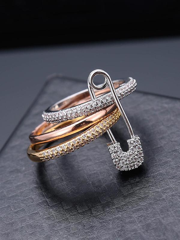 Creative Hollow Out Design Ring, Fashionable Ring for Women, Fashion Jewelry for Party, Daily Clothing Decor, Trendy All-match & Exquisite Jewelry for Gift