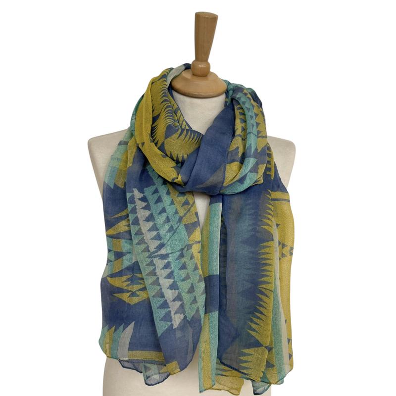 Women's Scarf Collection: Floral Printed, Solid Color, and Tie-Dye Scarves - Lightweight and Soft