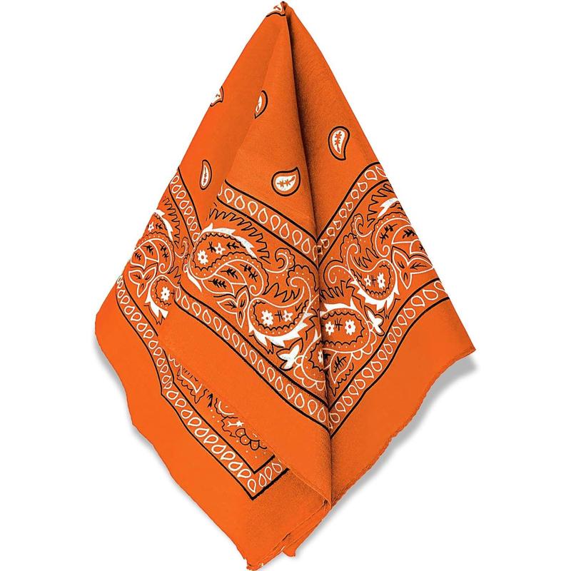 womens Paisley Bandana,STYLISH AND VERSATILE,classic red bandana offers multiple uses, from outdoor activities like hiking and camping to serving as a fashion accessory, adding a pop of color and flair to your outfits.