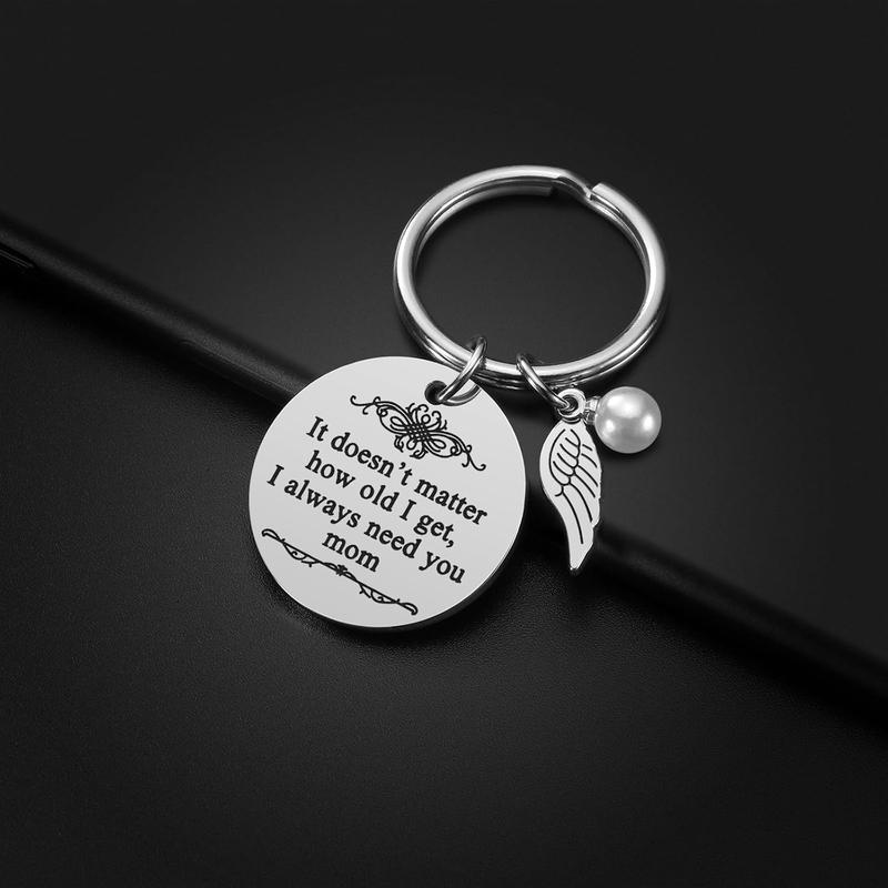 Mother's Day Gifts from Daughter Son for Mom Birthday Valentine's Day Christmas Gifts Mom Keychain