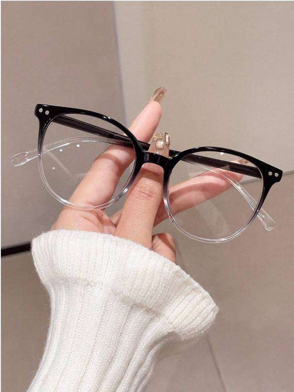 3pcs New Color Women Pc Round Frame Glasses Anti Blue Light Casual Classic Cute