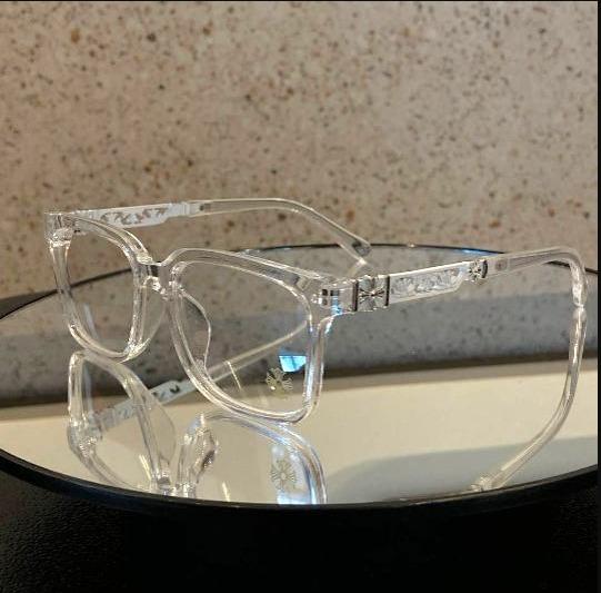 CHROME HEARTS GLASSES: Beautiful chrome heart patterns, Chrome Heart Eyeglass Frames, Genuine Chrome Hearts Framed Glasses, Non- prescription glasses for men and women, Chrome Heart Anti-Blue Light Eyeglass, Fashionable Unisex Chrome Hearts Eyewear.