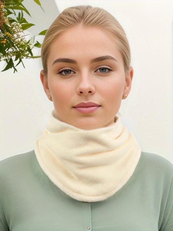 Minimalist Solid Color Scarf, Casual Soft Warm Shawl for Fall & Winter, Fashion Accessories for Men & Women, Warm and Stylish Scarf for Daily Wear, Suitable for Both Men and Women's Casual Outings