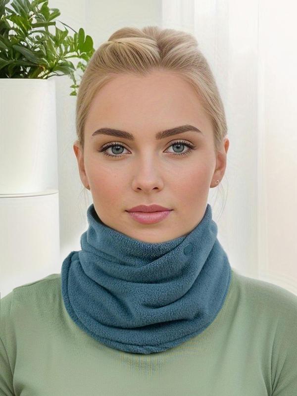 Minimalist Solid Color Scarf, Casual Soft Warm Shawl for Fall & Winter, Fashion Accessories for Men & Women, Warm and Stylish Scarf for Daily Wear, Suitable for Both Men and Women's Casual Outings