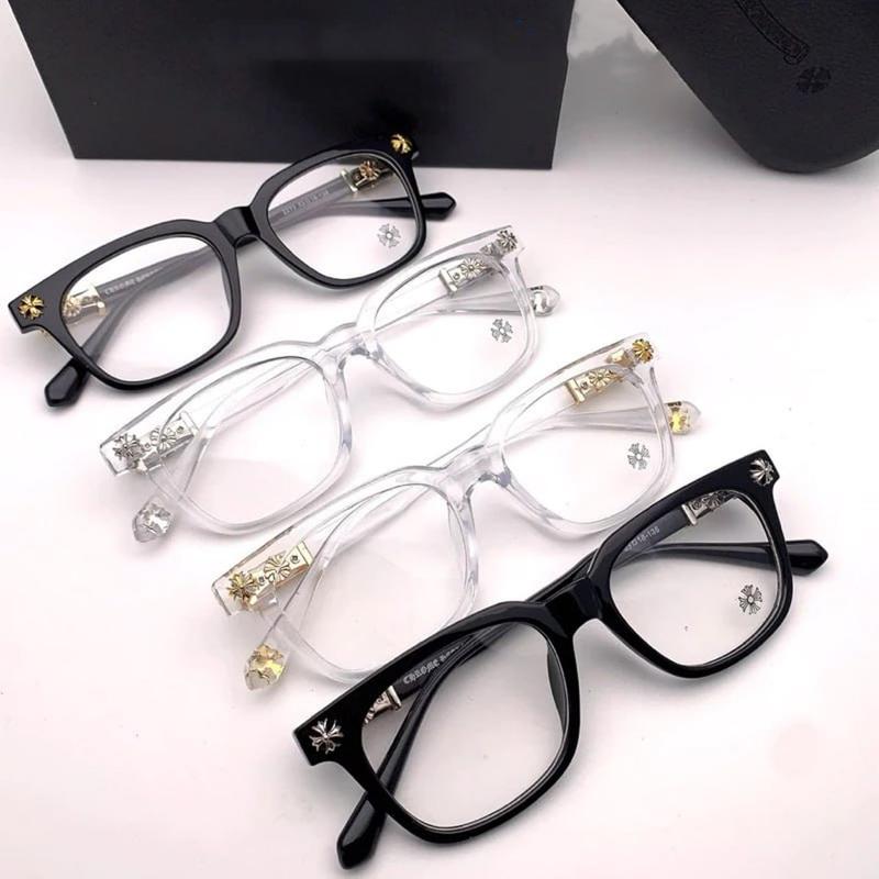 Chrome Heart Square Eyed Glasses for Men and Women - High End Unique Accessories