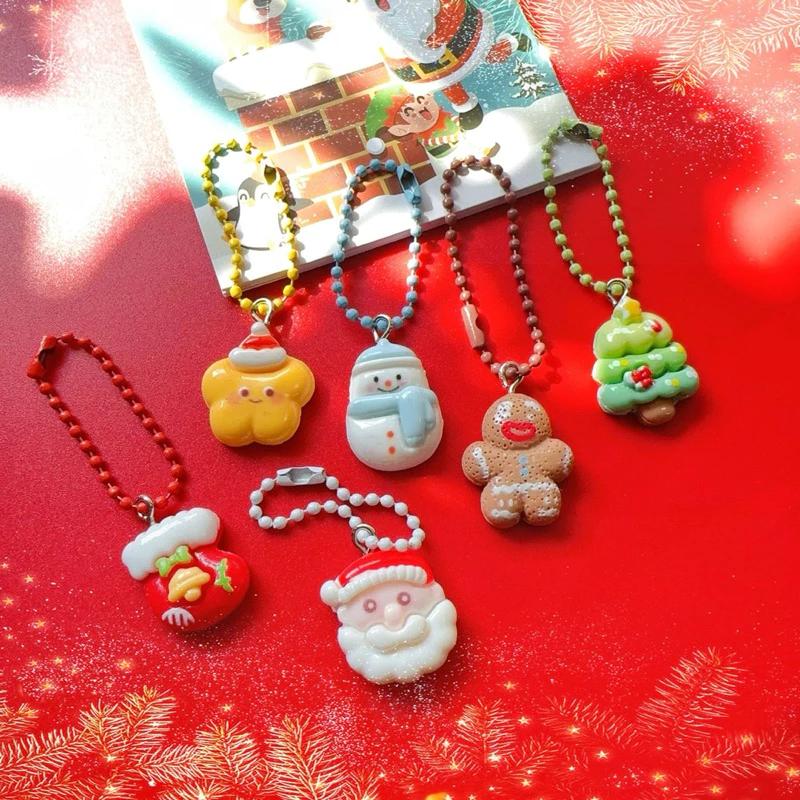 Random Adorable Mini Christmas Keychains – Cute & Festive Holiday Gifts for Everyone!