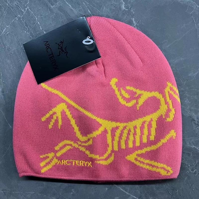 New Arcteryx Bird Head Black Toque Beanie Orca black Merino wool hat for winter casual Occasion