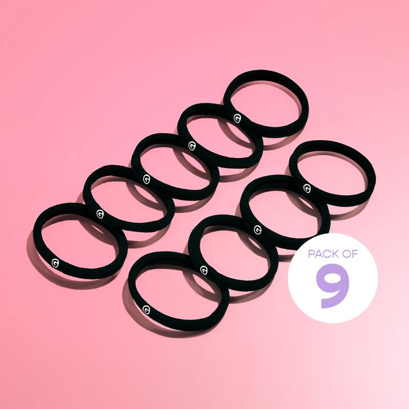 Fine Fit Hair Bands 9PC