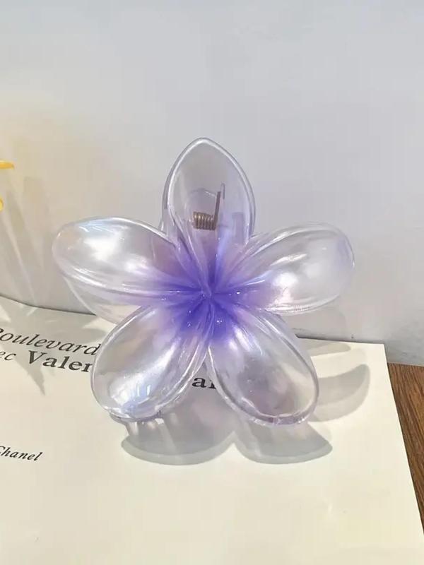 Flower Design Hair Claw, Casual and Versatile Hair Accessories for Women, Elegant All-match Fashion Accessories for Daily Wear