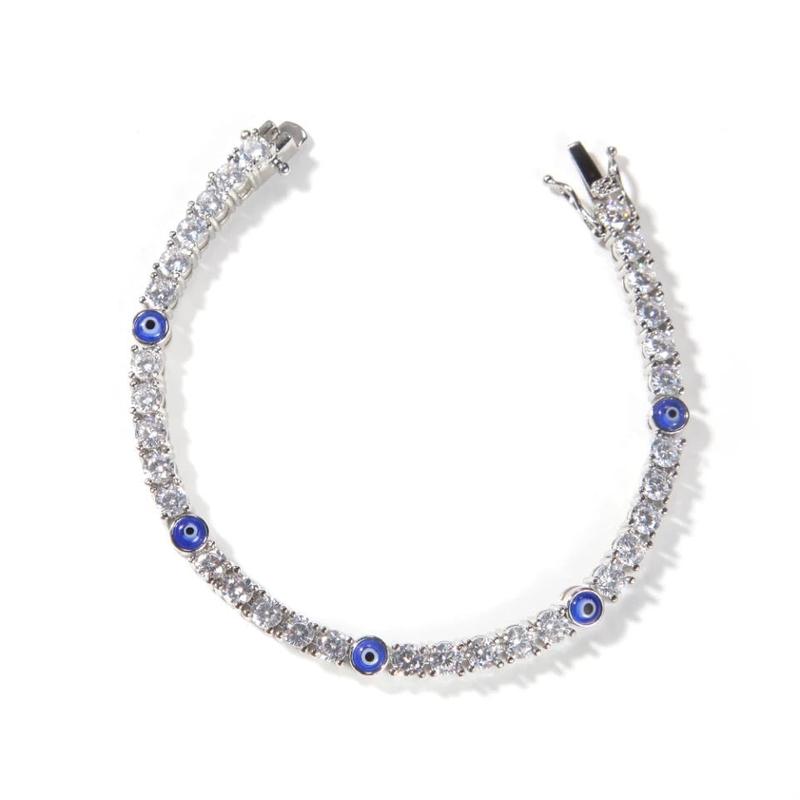 Evil eye anklet