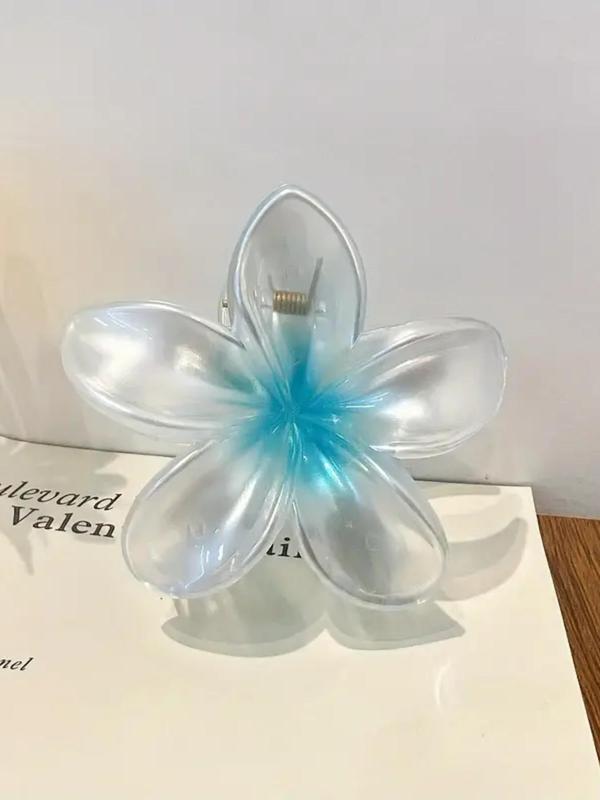 Flower Design Hair Claw, Casual and Versatile Hair Accessories for Women, Elegant All-match Fashion Accessories for Daily Wear